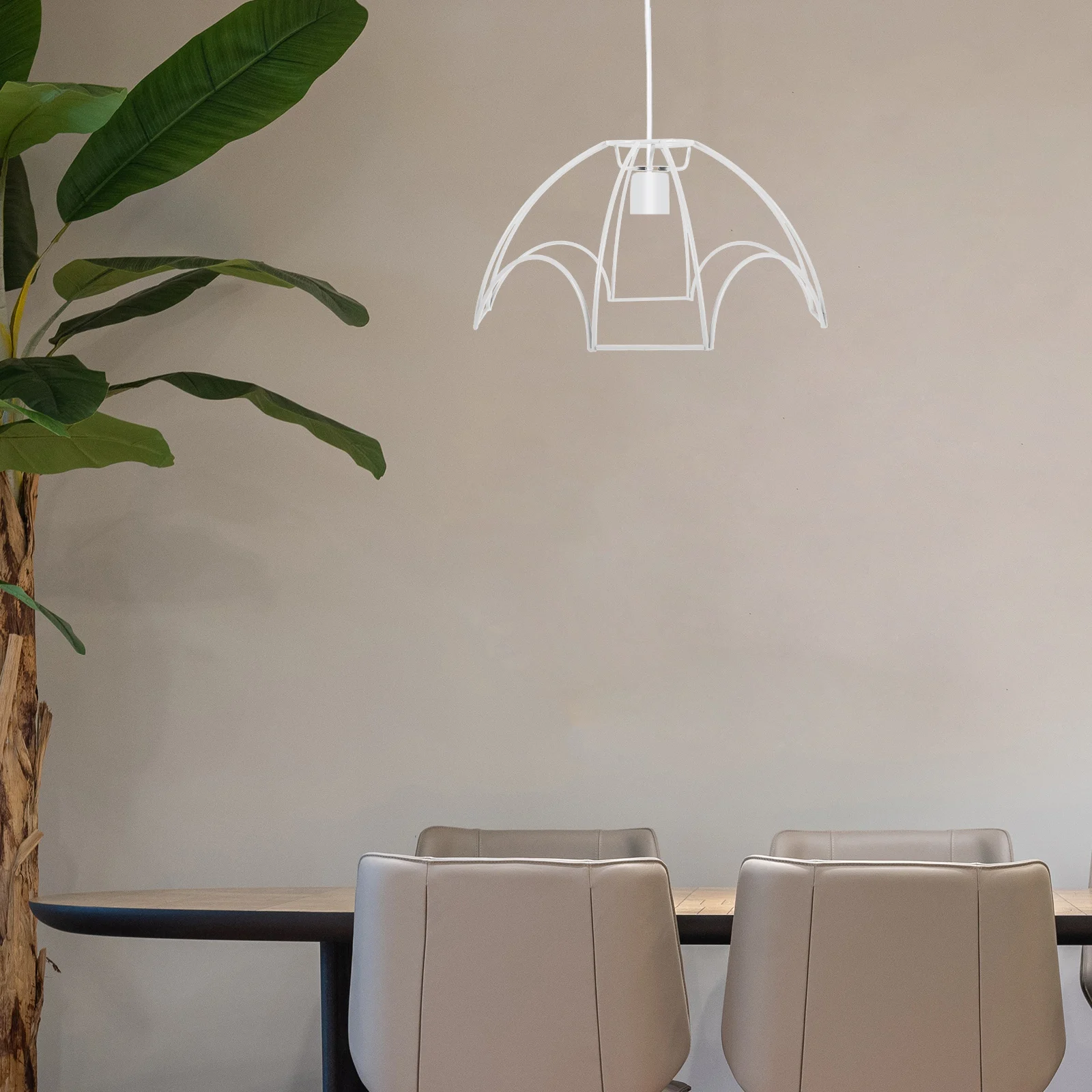 

European Style DIY Lampshade Frame Iron Table Lamp Bracket Desk Light Shade Frame for Home Office Decoration