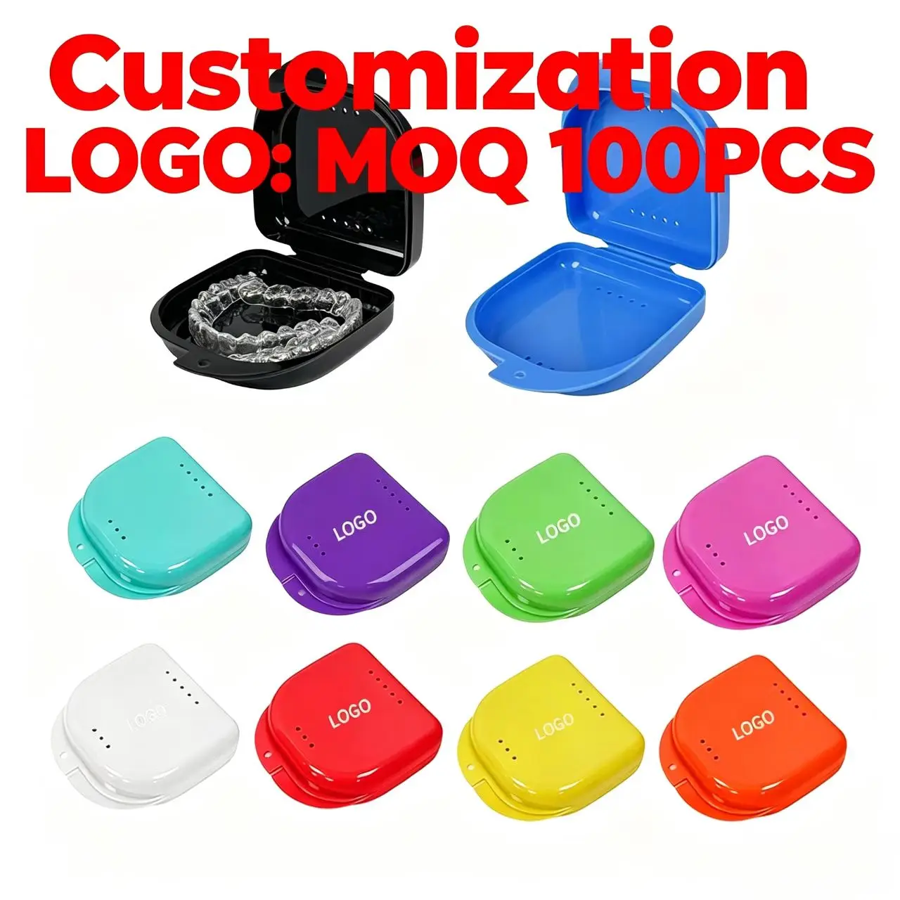 50pcs-customized-logo-denture-bath-boxdenture-orthodontic-fixatortooth-guard-containerplastic-storage-container-oral-hygiene