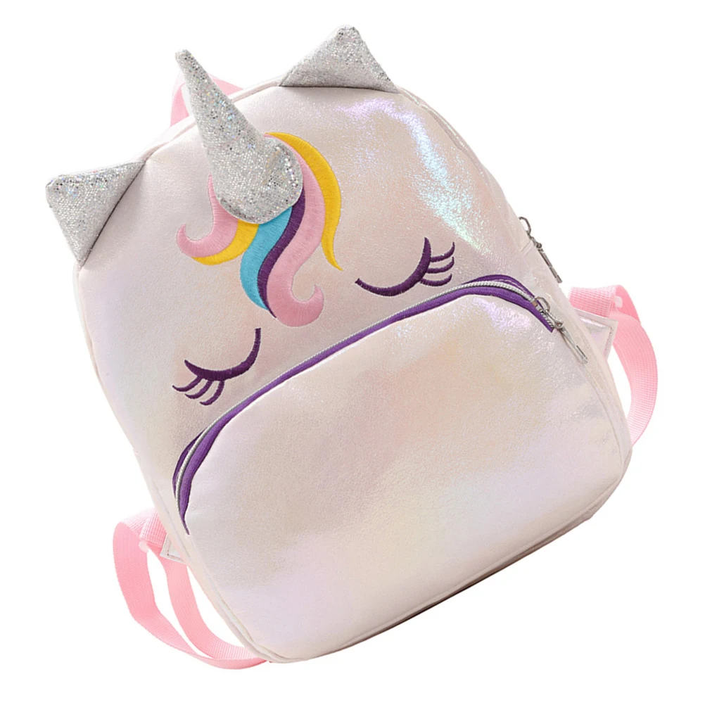 

Unicorn Schoolbag PU Children Backpack Stylish Cartoon Design Student Travel Book Bag Girl Casual Daypack Student Backpack