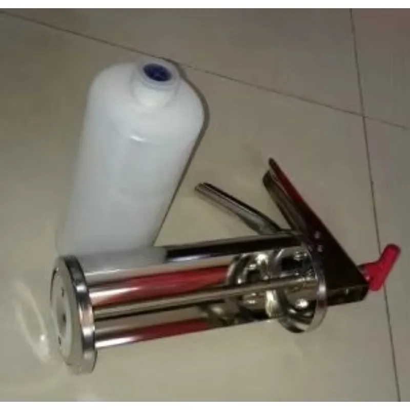 Hete Funnel Sauspistool RVS BBQ Condiment Dispenser met Warmtebehoud