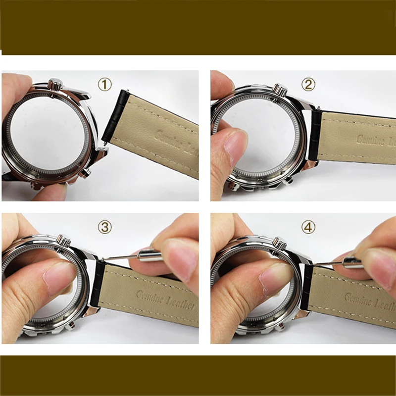 10PCS Spring Bar Dia 1.5mm 1.8mm Watch Band Link Pins fits Width 12mm-28mm Watch Strap Bracelet 316L Stainless Steel Links Pins