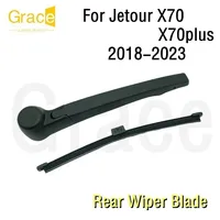 Escobilla de limpiaparabrisas trasera para Jetour X70 X70Plus, goma para parabrisas de coche, 2018 2019 2020 2021 2022 2023