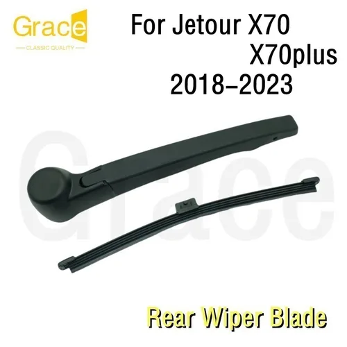 Imagen 1 del producto Escobilla de limpiaparabrisas trasera para Jetour X70 X70Plus, goma para parabrisas de coche, 2018 2019 2020 2021 2022 2023