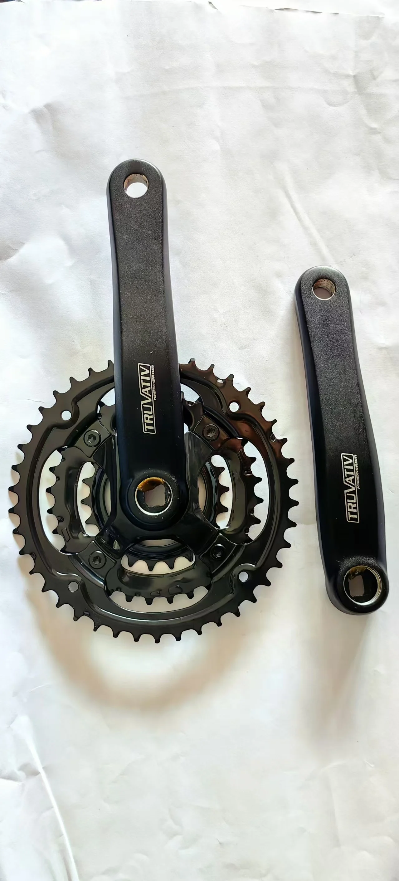 For Sram Truvativ Crankset 42-32-22T triple Chainring 175mm 6 to 8 speed bicycle chainwheel driveline