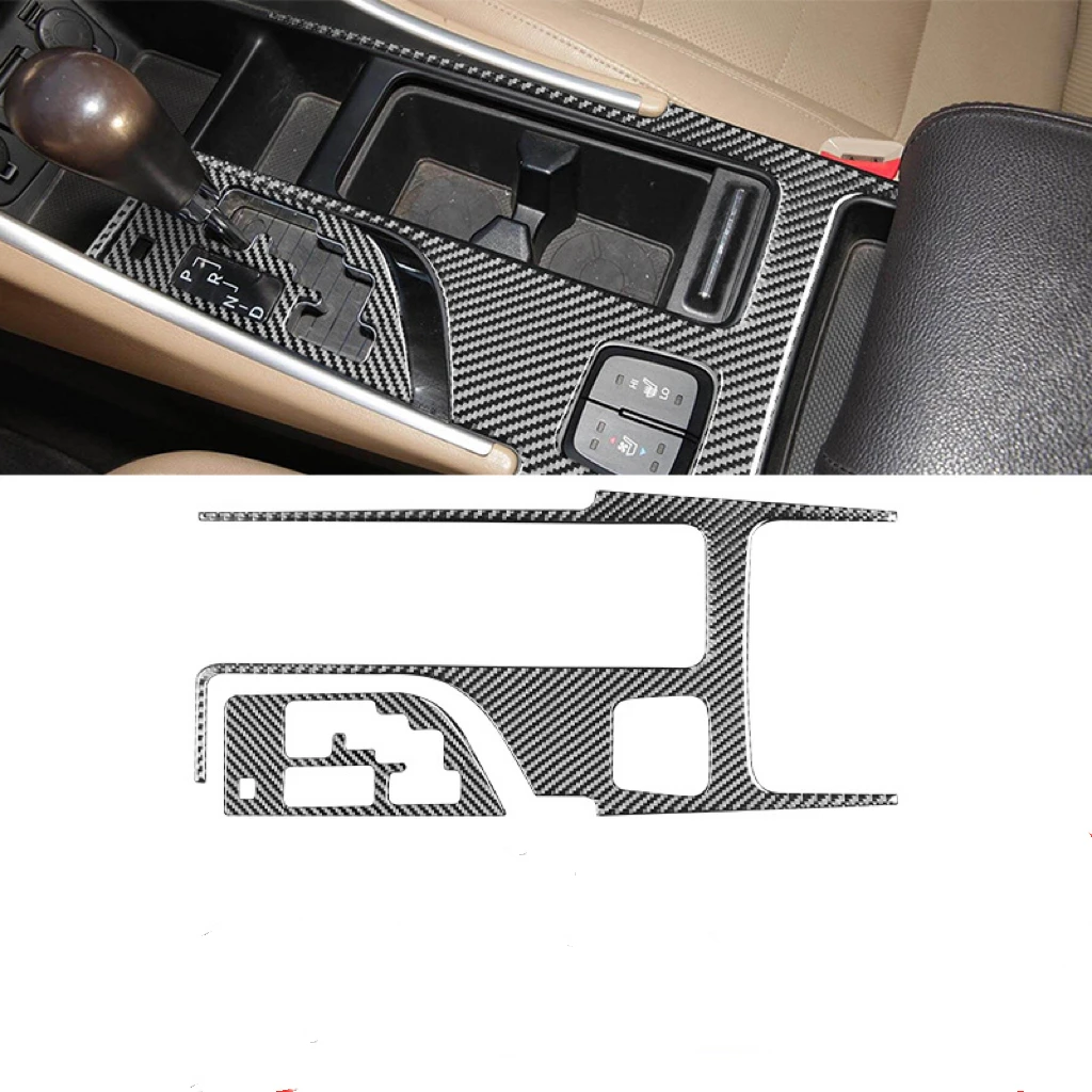 

Central Console Gear Shift Panel Trim Sticker Fit For Hyundai Sonata 8Th 2011-2014 Carbon Fiber
