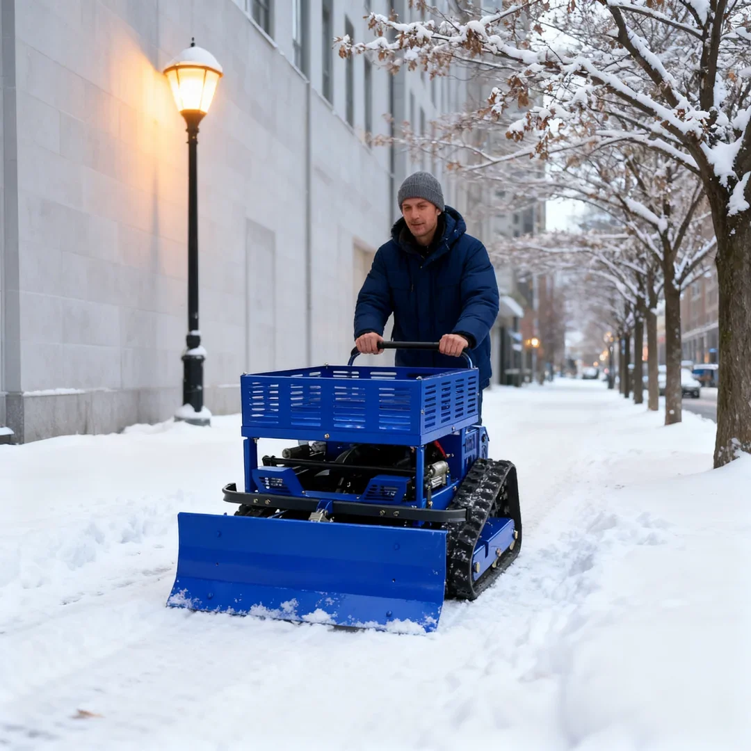 

Customized Fast Shipping CE Euro 5 Automated Lawn Mower - High Power Self Propelled Remote Control Garden Crawler Grass Mower