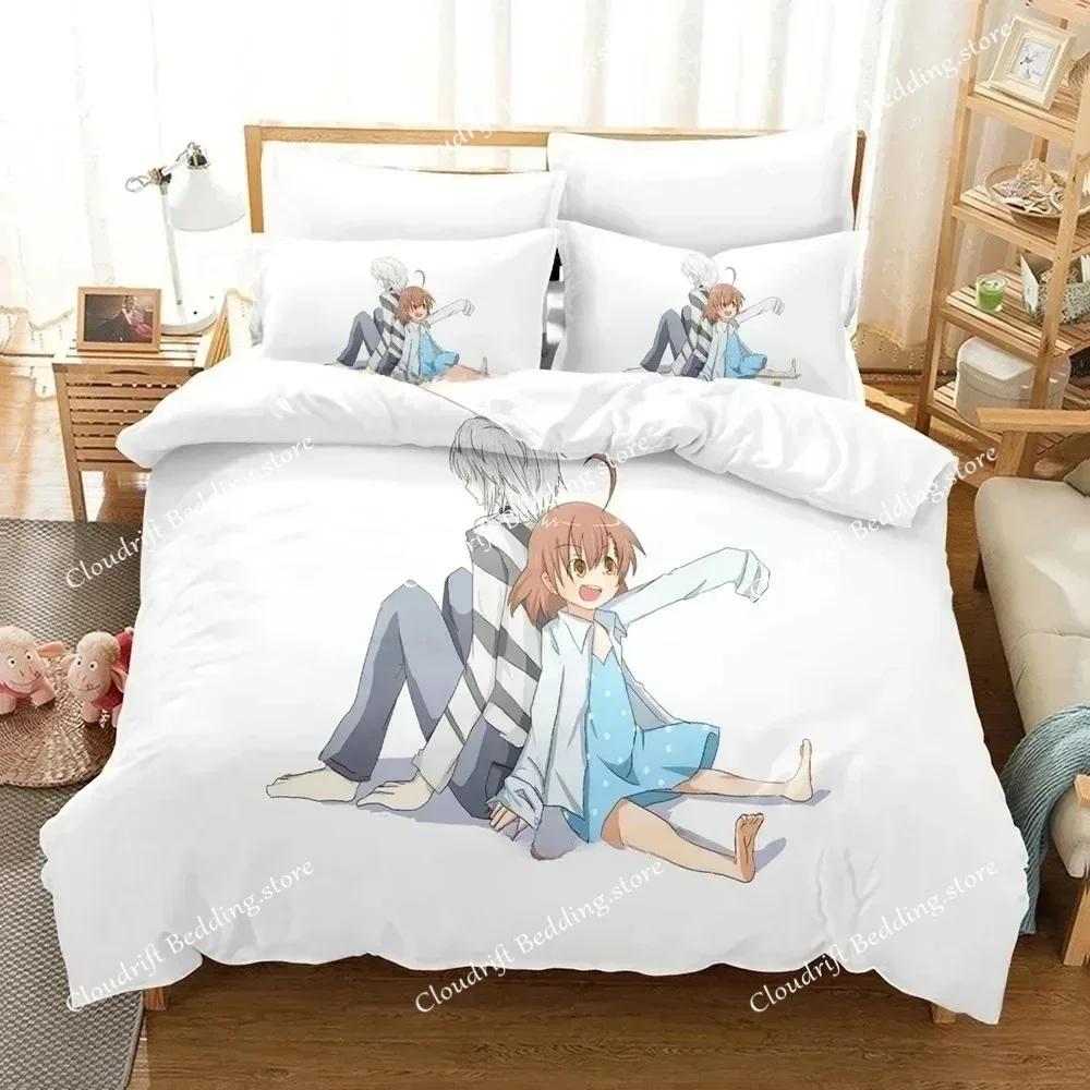 Anime A Certain Magical Index Bedding Set Single Twin Full Queen King Size Bed Set Adult Kid Bedroom Duvet cover Sets