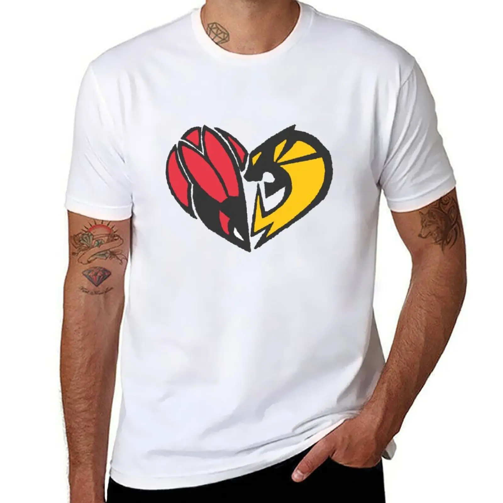 

Tiger and Bunny T-Shirt man t shirts for men funny t shirts cotton T-Shirt
