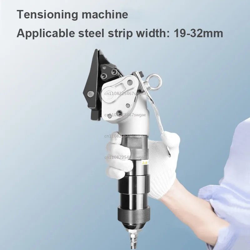 Tool Fully Pneumatic 19/25/32mm Split Type Steel Strip Tensioning Belt Strapping and Cutting Packing Machine Steel