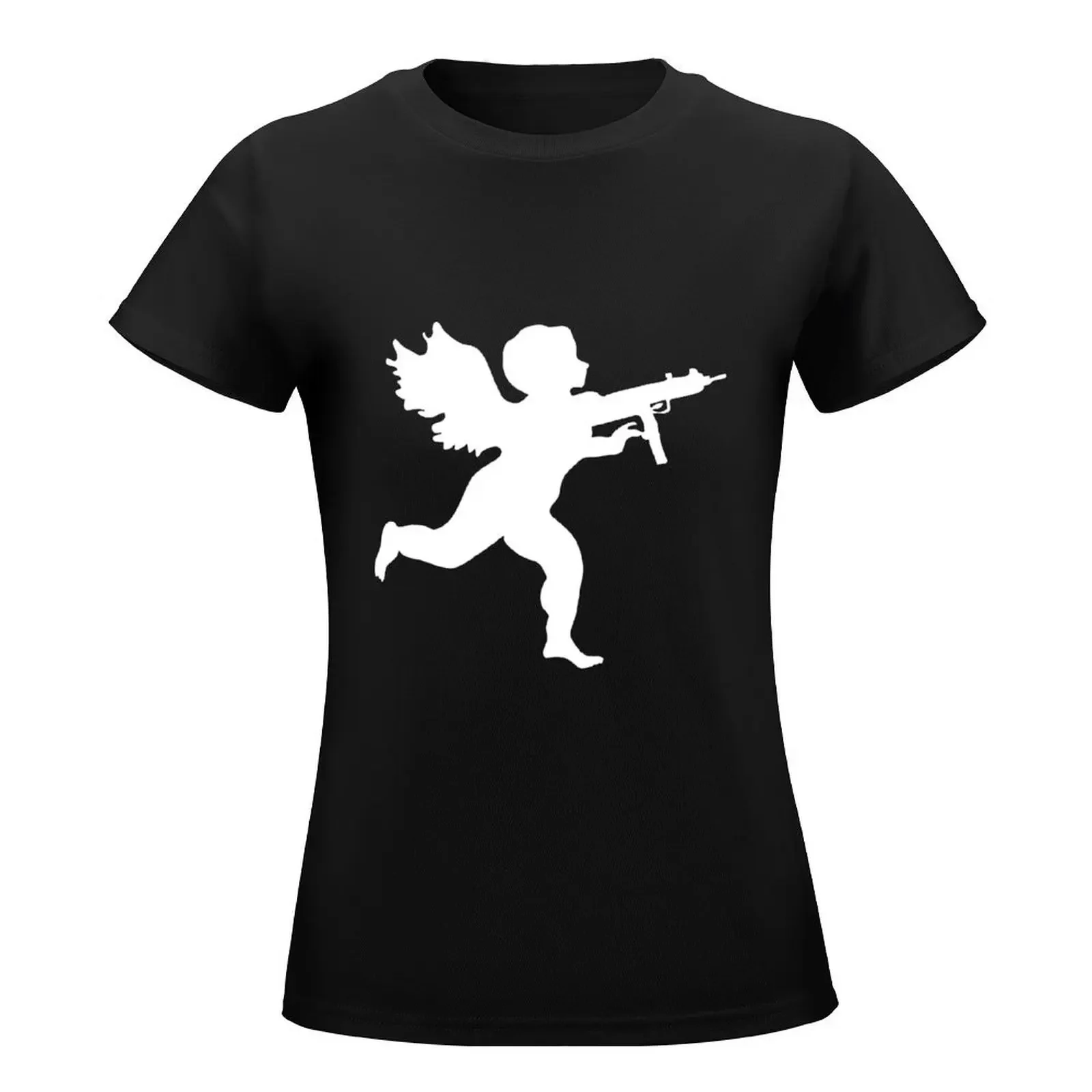 Vanilla Ice Cupid Logo T-Shirt female summer tops Women's tee shirt