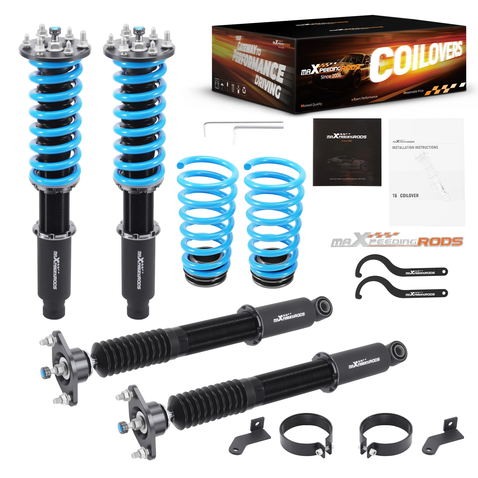 

Комплект койловеров MaXpeedingrods T6 с 24-позиционной регулировкой демпфирования для Acura RL AWD 2005-2012