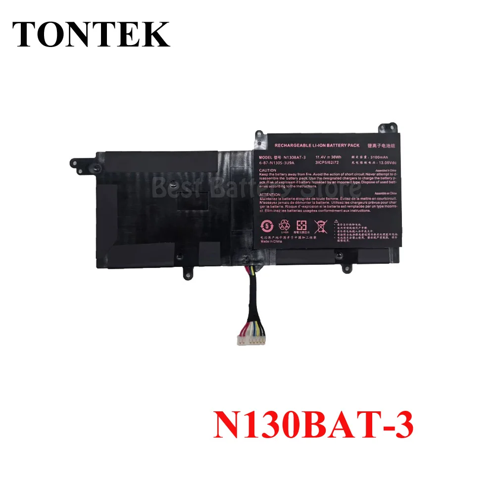 N130BAT-3 Battery For Clevo N131WU N130WU N131BU N141WU NP3130 InfinityBook Pro13 14 Haier Lingyue S4