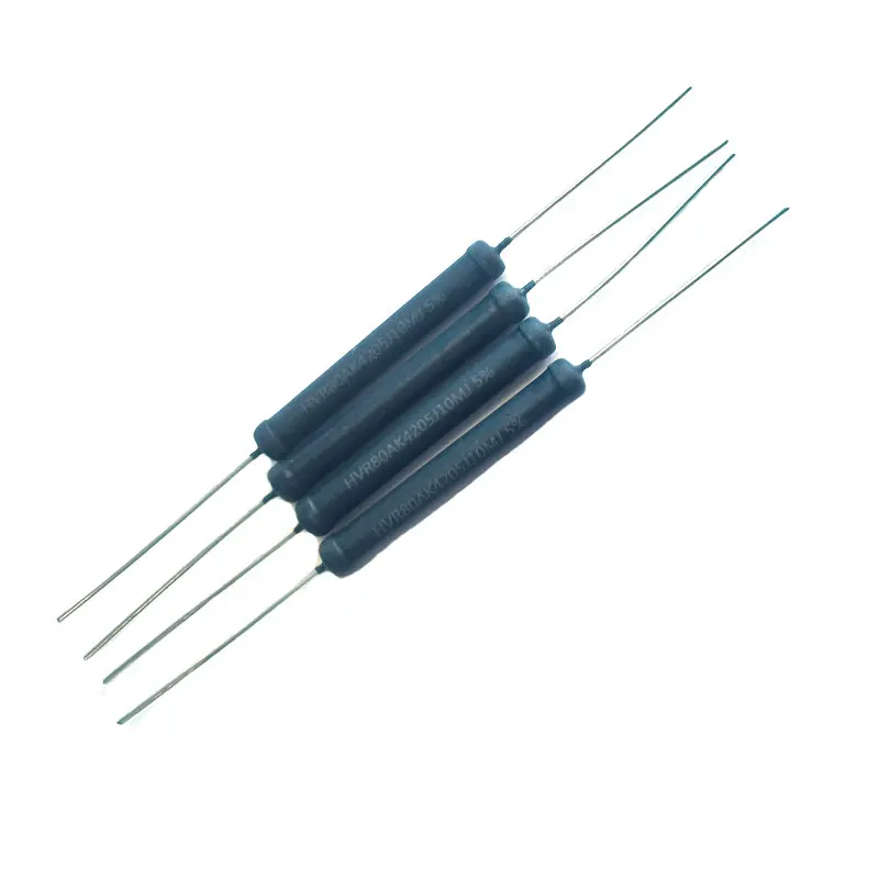 2PCS HVR80AK4205 High Voltage Resistor 2W 100M10M 200M 500M10K30M510K Ohm 20K Thick Film Non Inductive Resistor