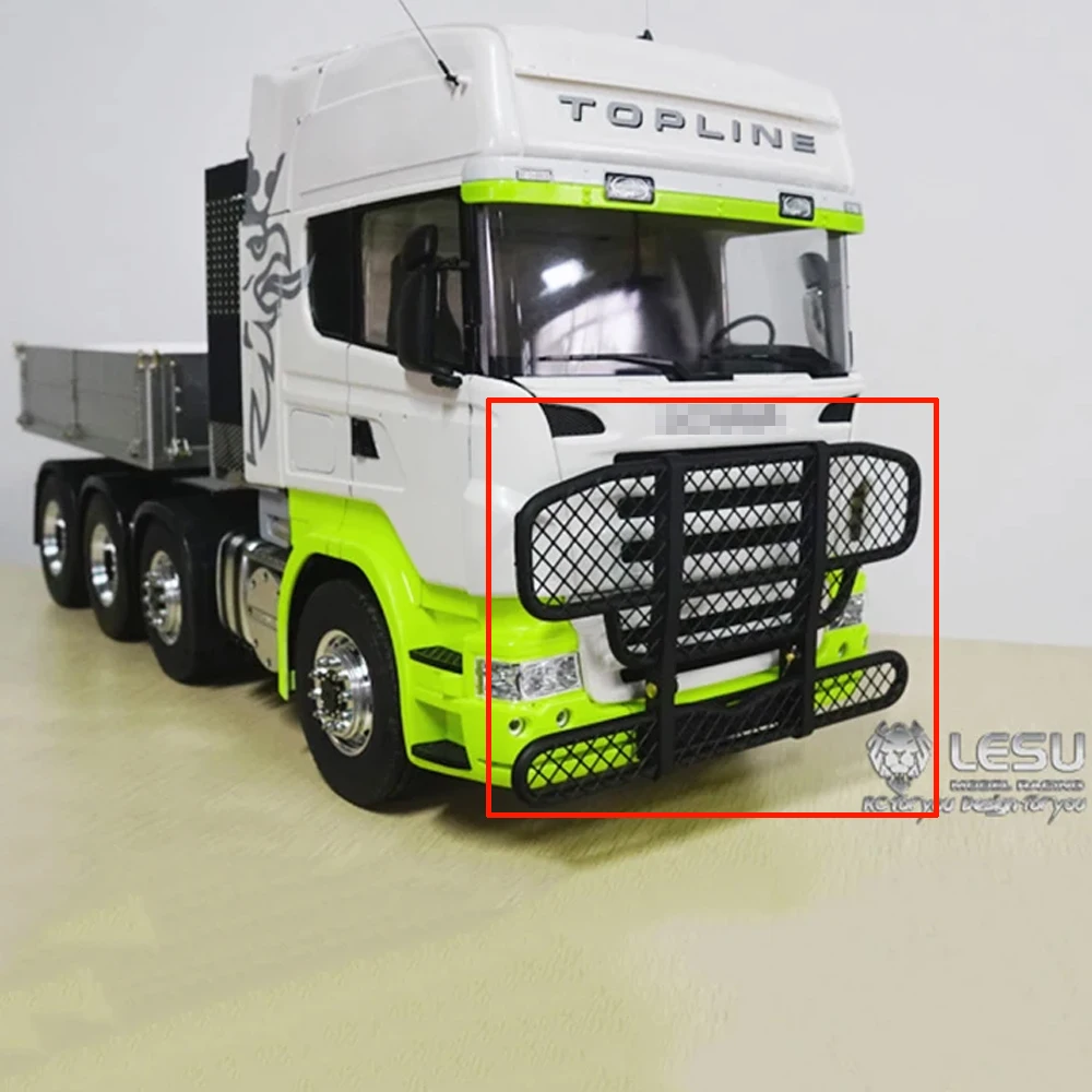 LESU G-6104 1/14 Truck R620 Front Bumper Bull Fence Universal Tamiya Tractor Truck Model Upgrade Modification or DIY Accessories