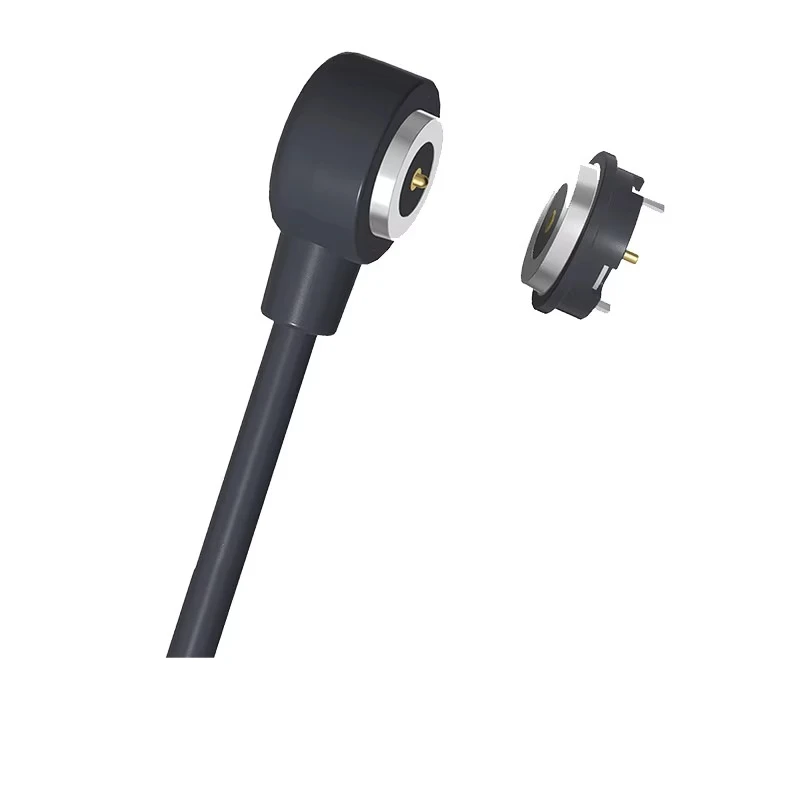 Круглый магнитный разъем Магнитный кабель для передачи данных USB Type-c Зарядка Touchpoint POGO PIN