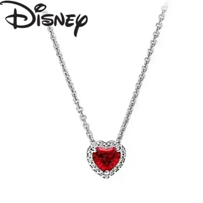 Disney 2024 New fashion Cinderella Carriage Necklace suitable for women Premium exquisite charm jewelry gift jewelry wholesale