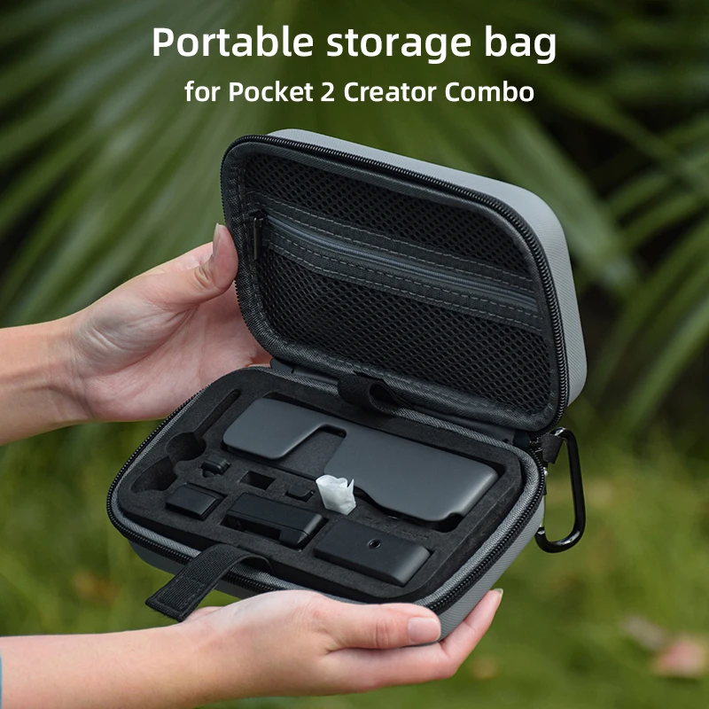 Mini estojo de transporte para dji bolso 2 saco de armazenamento portátil bolsa à prova de choque caixa conjunto cardan handheld acessórios da câmera