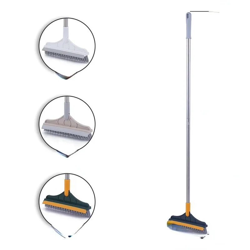 Bathroom Floor Brush Wash the floor Brush the ground Seam Brush Tile Long Handle Wall Wash Toilet Cleaning