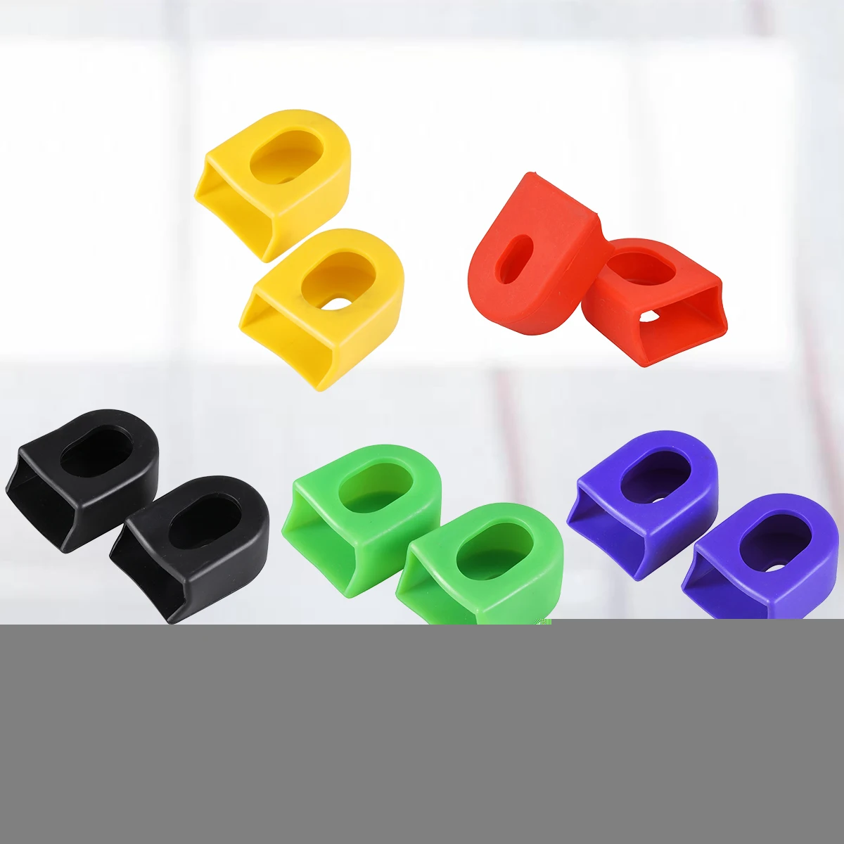 

8PCS Bicycle Arm Crank Sleeve Covers Durable Protector For Mountain Road Folding Bikes Crankset Case Cap Sleeve Gift