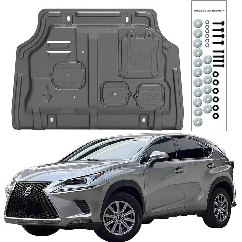 แผ่นกันโคลนใต้เครื่องยนต์คุณภาพสูง สำหรับ LEXUS NX300 2015-2020 2.0T