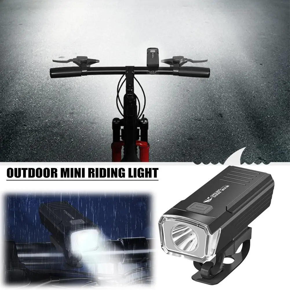 

Bike Headlight Bicycle Flashlight Handlebar USB Charging Front Road Lamp MTB Flashlight Highlight 600Ah Lamp Light Bike N2I6