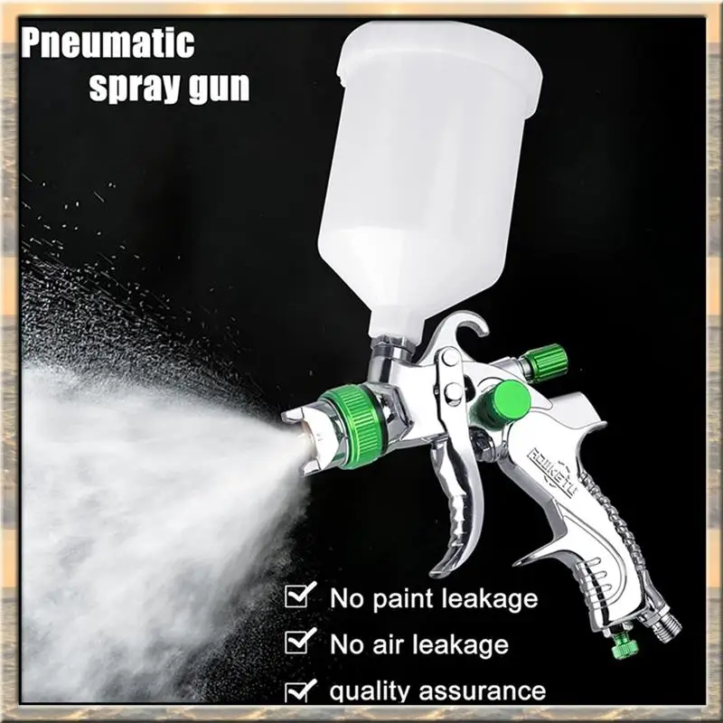 2026 HOT Professional Paint Spray Gun Set HVLP For Precision Painting Includes 1.4/1.7 2.0Mm Nozzles