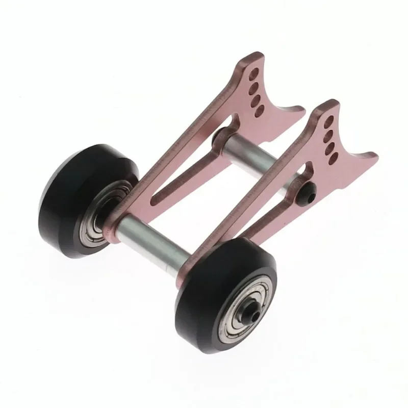 Barra de rodas de alumínio para Tamiya CW-01 Chasis Lunch Box Midnight Pumpkin 1/10 Buggy