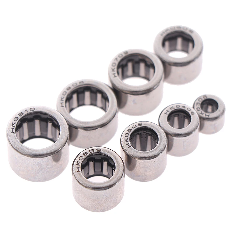 5Pcs HK Series Bearings HK0306 HK0608 HK0810 Drawn Cup Needle Roller Bearing