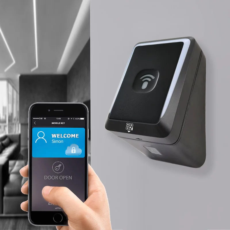 Lector de tarjetas de control de acceso de puerta Lector de tarjetas de control de acceso Lector de tarjetas Fob