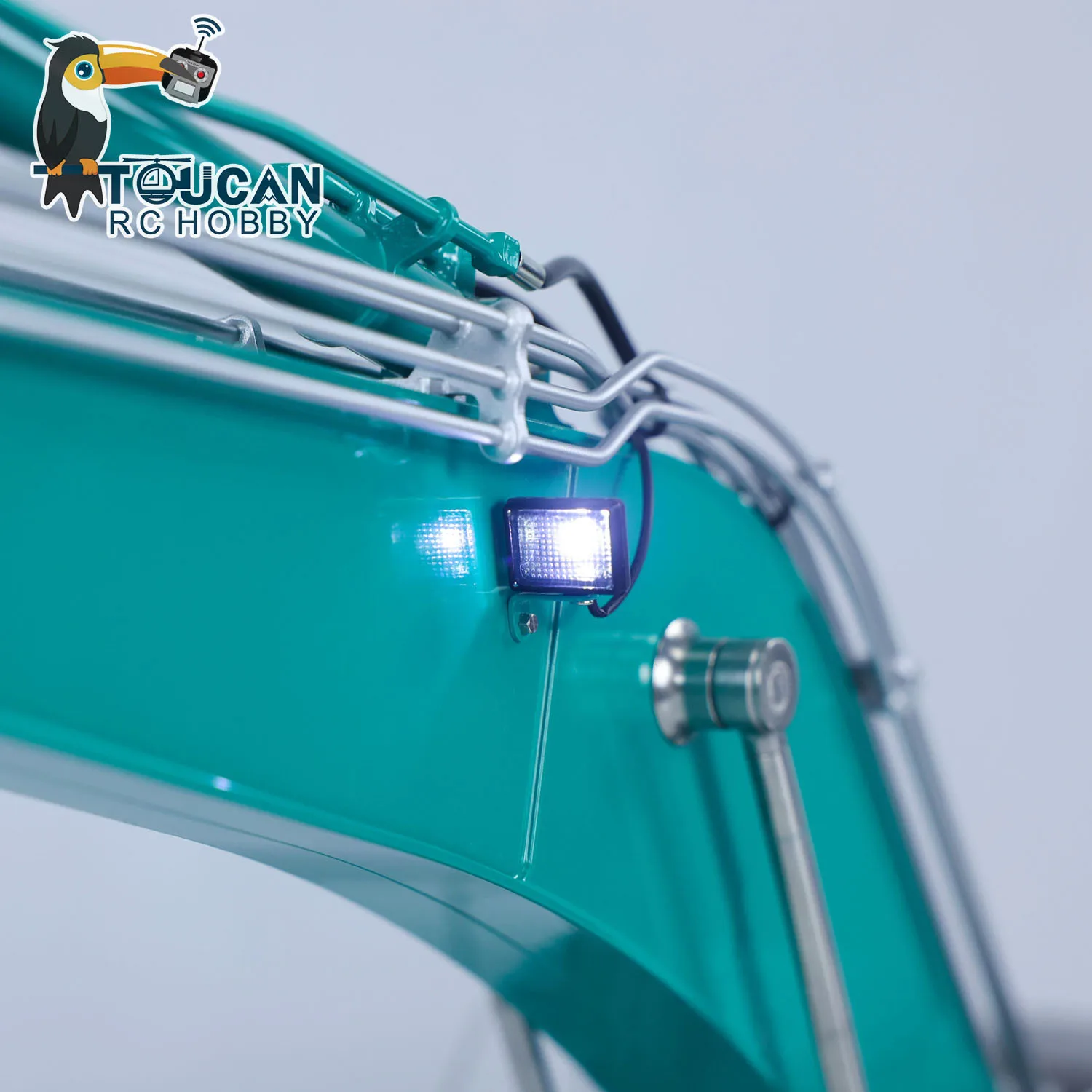 LESU PC360 RC 유압 굴삭기 1/14 스케일 무선 조종 금속 굴착기 조명 사운드 연기 모델 페인트칠 조립 완구