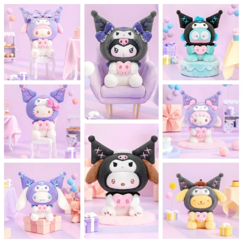 

New Product In Stock Kulomi Party Series Plush Blind Box Trendy Toys Decorative Items Cute Pendants Festival And Birthday Gift