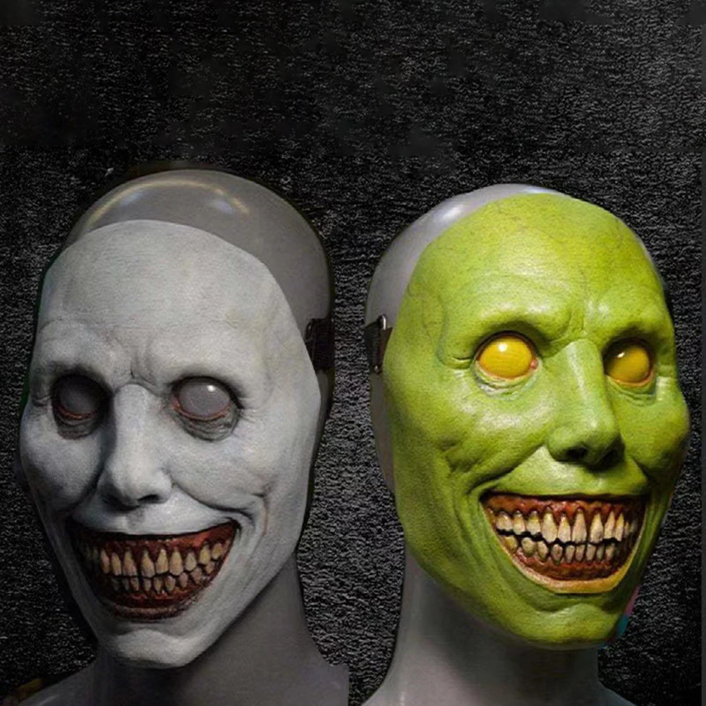 Halloween horror zombie maska wygodna oddychająca rola odgrywać imprezę dekorację cosplay akcesoria akcesoria dla mężczyzn kobiety