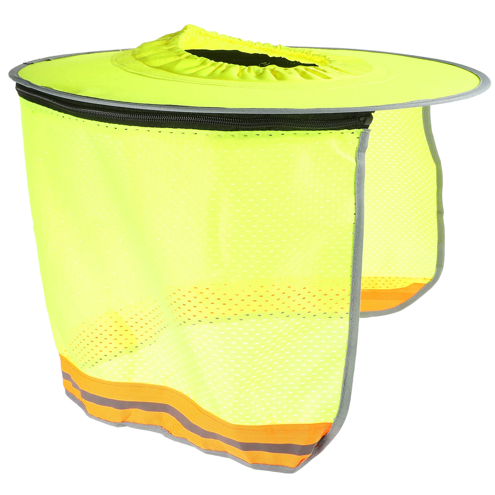 قبعة صلبة، حافة مظلة، لون مشرق، حماية من الأشعة فوق البنفسجية، غطاء للرقبة، حاجب أمان للعمل في الهواء الطلق، ظل هاردهات #5