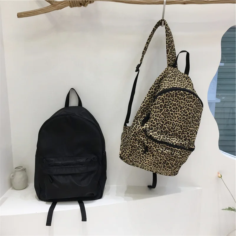 

YIFAN модная школьная сумка для подростков, водонепроницаемый нейлоновый рюкзак для девочек, милый женский рюкзак для ноутбука, дорожная сумка, черная сумка для книг унисекс