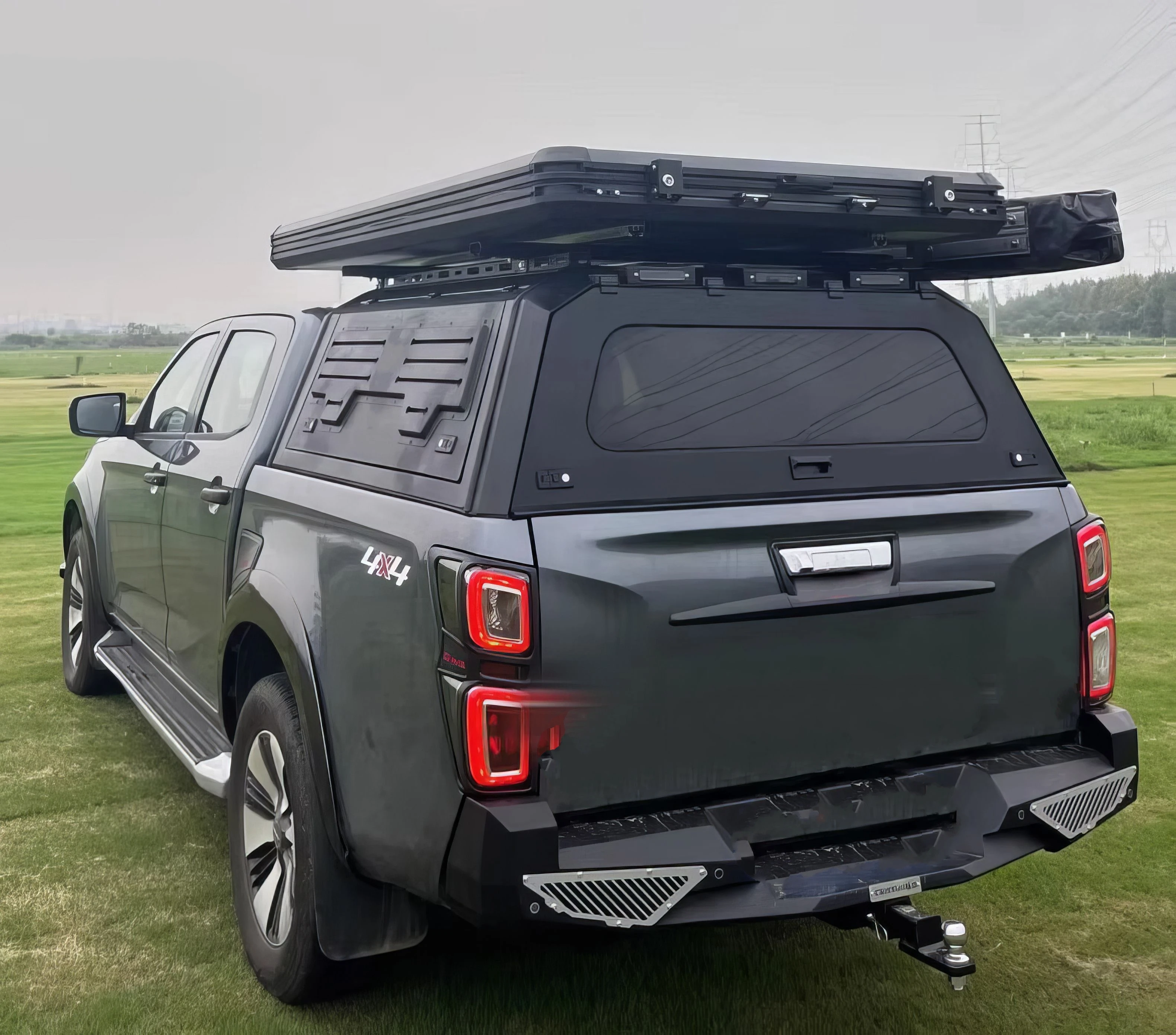 

Легкий алюминиевый жесткий верхний навес для Ford F-150, совместимый с пикапом Mazda Great Wall Nissan Isuzu Amarok Triton