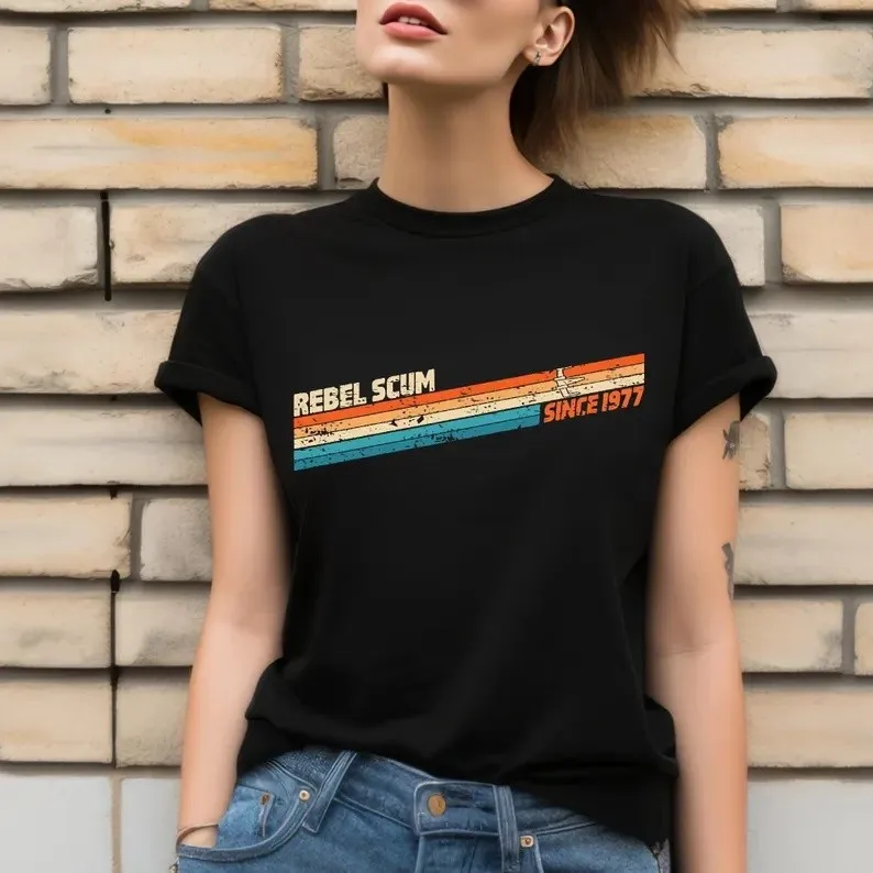 

Retro 1977 Grunge Style T-Shirt for Men