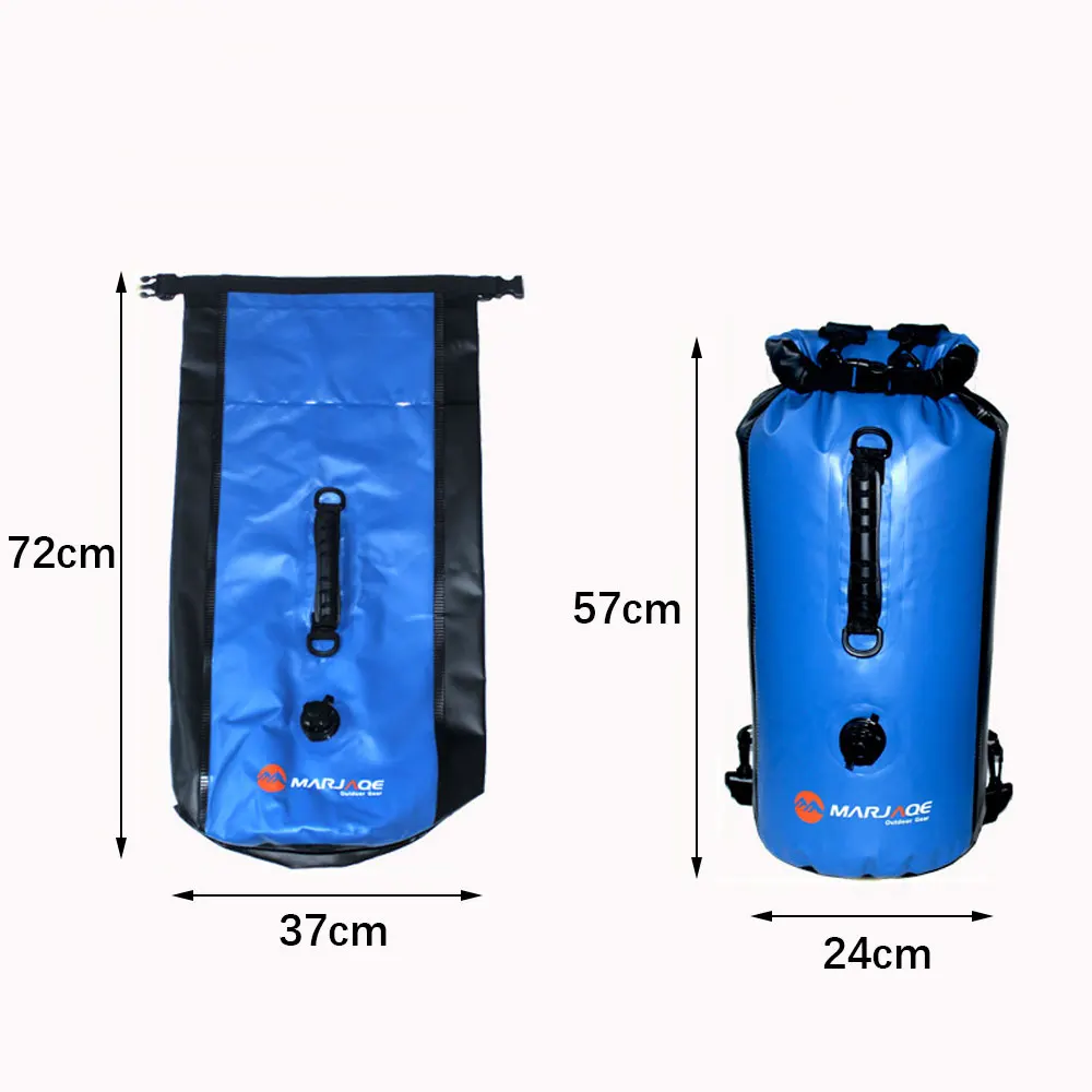 30L Waterproof Diving Swimming River Trekking Backpack Outdoor Floating Rafting Kayaking Knapsack Hiking Camping Backpack