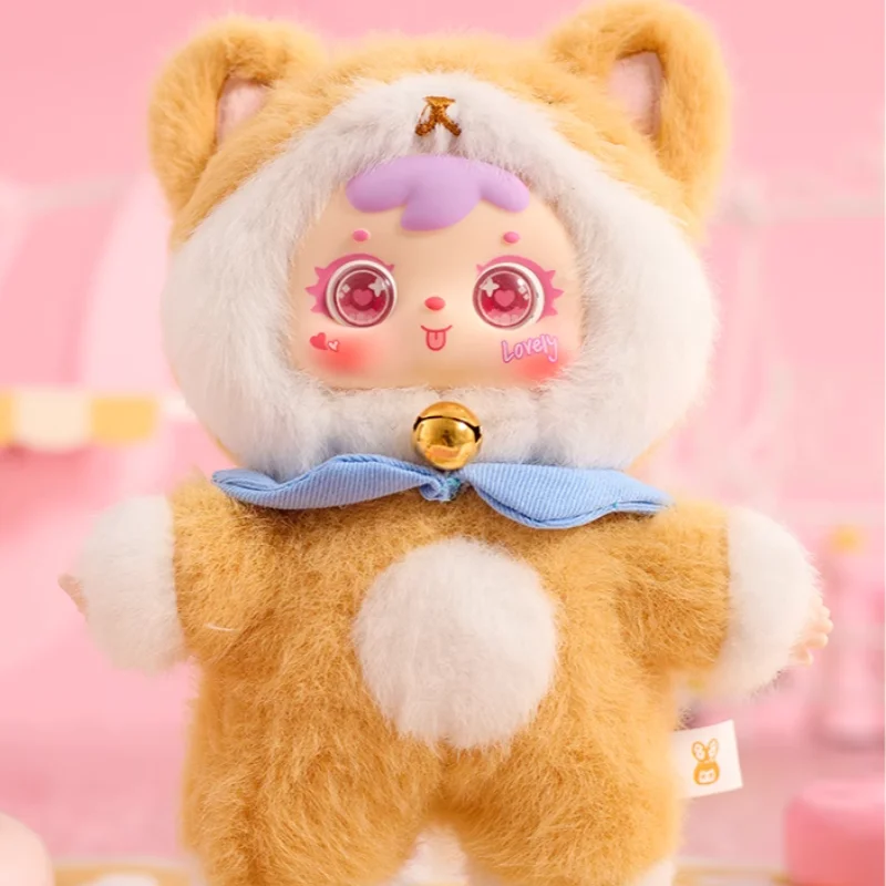 Samuel Kot Seria Imprezowa Blind Box Urocza Pluszowa Zawieszka do Torby Ręcznie Robiony Prezent Ozdoba Modna Dekoracja do Sypialni Lalka Prezent Urodzinowy