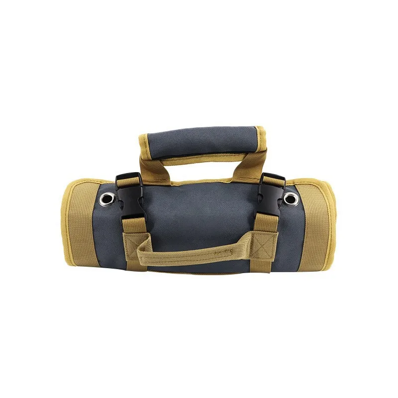 Roll type electrician bag multifunctional hardware tool bag vehicle storage bag large capacity thickened convenient bag