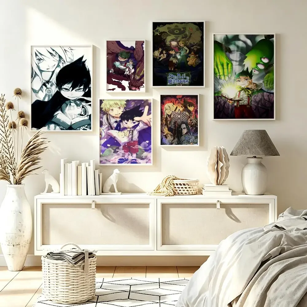 Aesthetic Wall Art Poster Trendy anime Muhyo & Roji's Bureau Poster for Bedroom Dorm Room Home Decor Large Wall Picture Print
