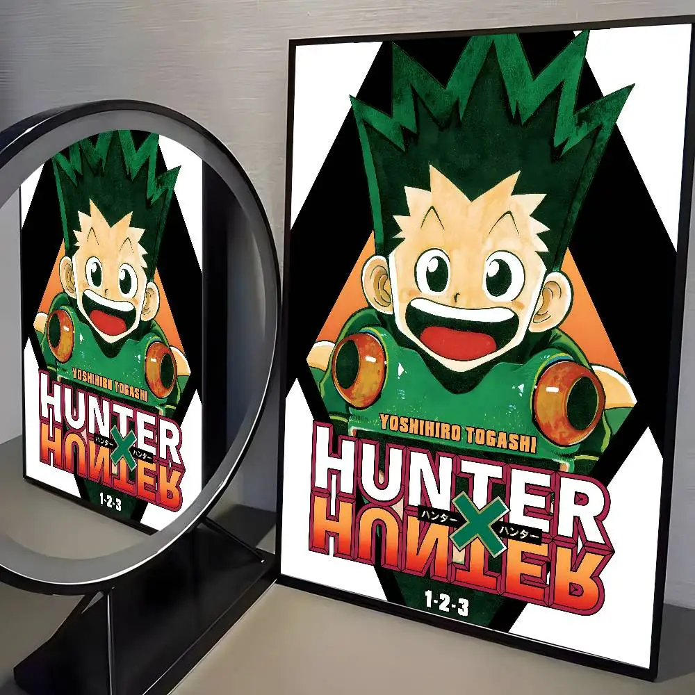 1 Stück Hochwertiges Japan Anime Hunter X Hunter Poster HD Leinwanddruck Ästhetisches Kunstdruckpapier Wandkunst für Wohnzimmer Heimdekoration – Detail 17