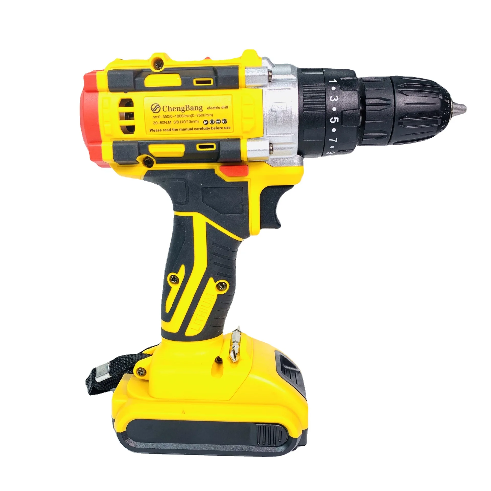 Yellow impact lithium electric drill suit A01 makita battery