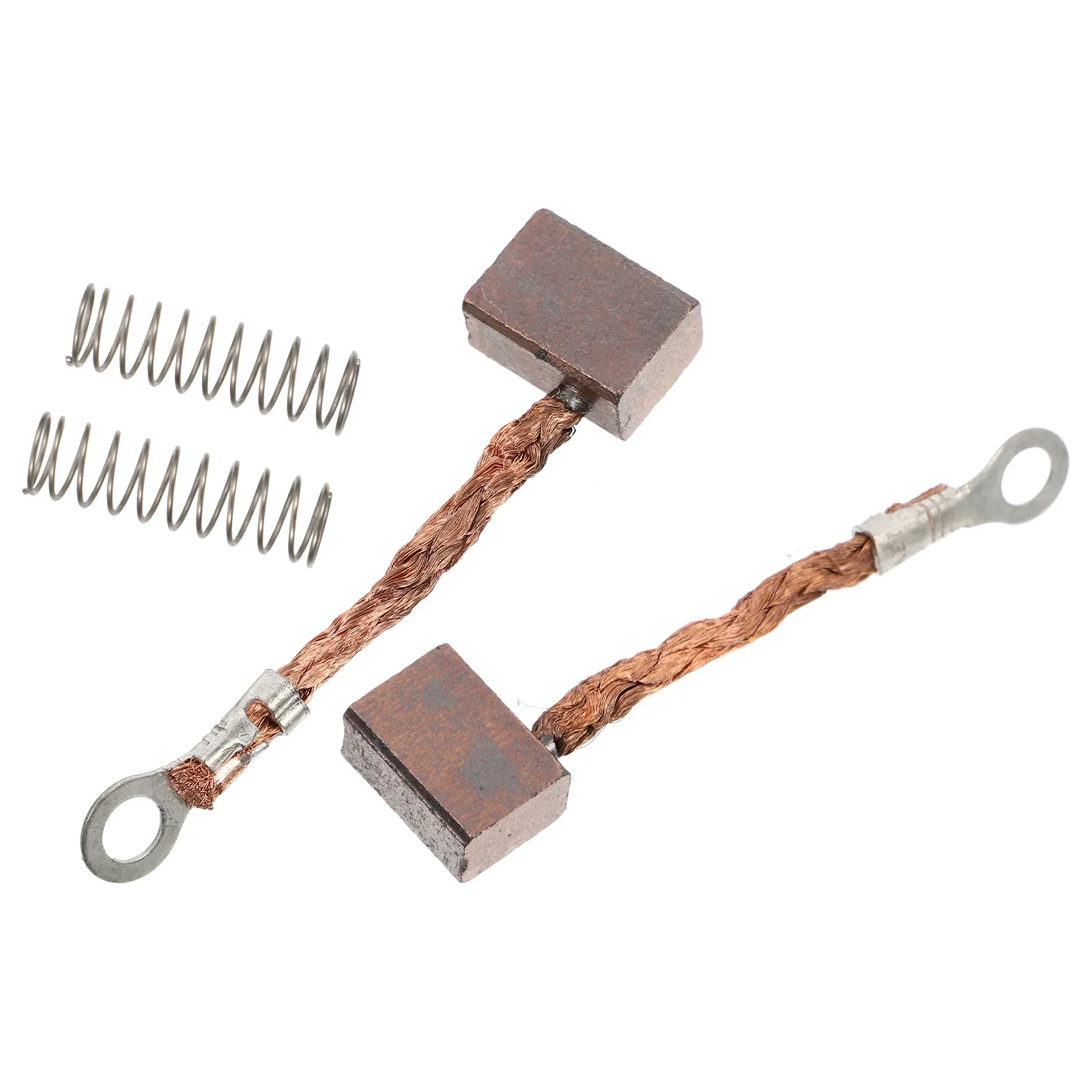 2Pcs Motor Carbon Brush Replacement Carbon Brush Holder Assembly For Marine Mechanic Boat Ship Propeller