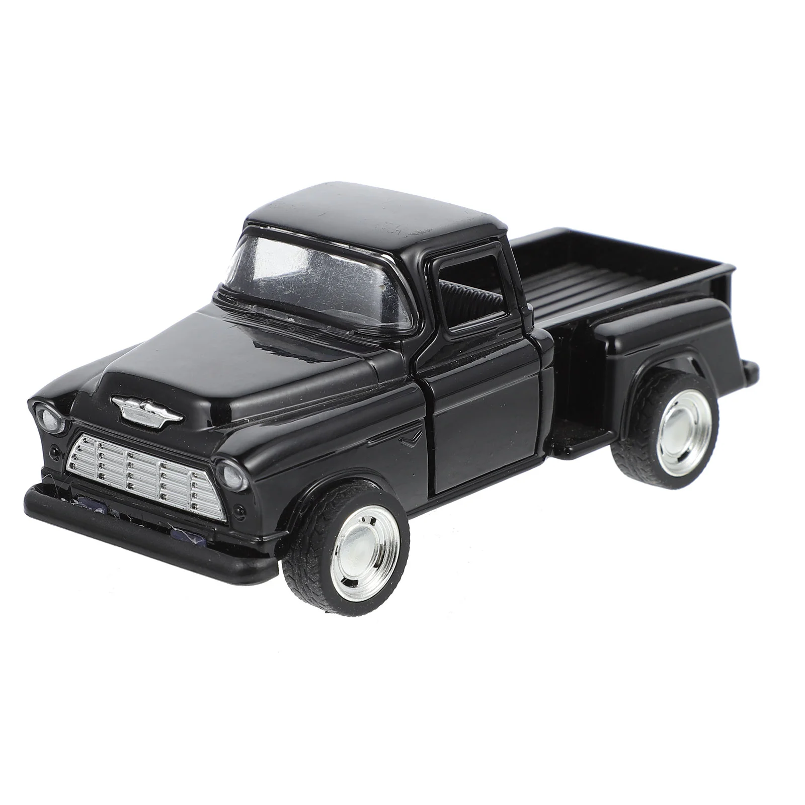 Pickup Truck Model Small Toy Cop Car Vintage Alloy Miniature Child Remote Control Cars