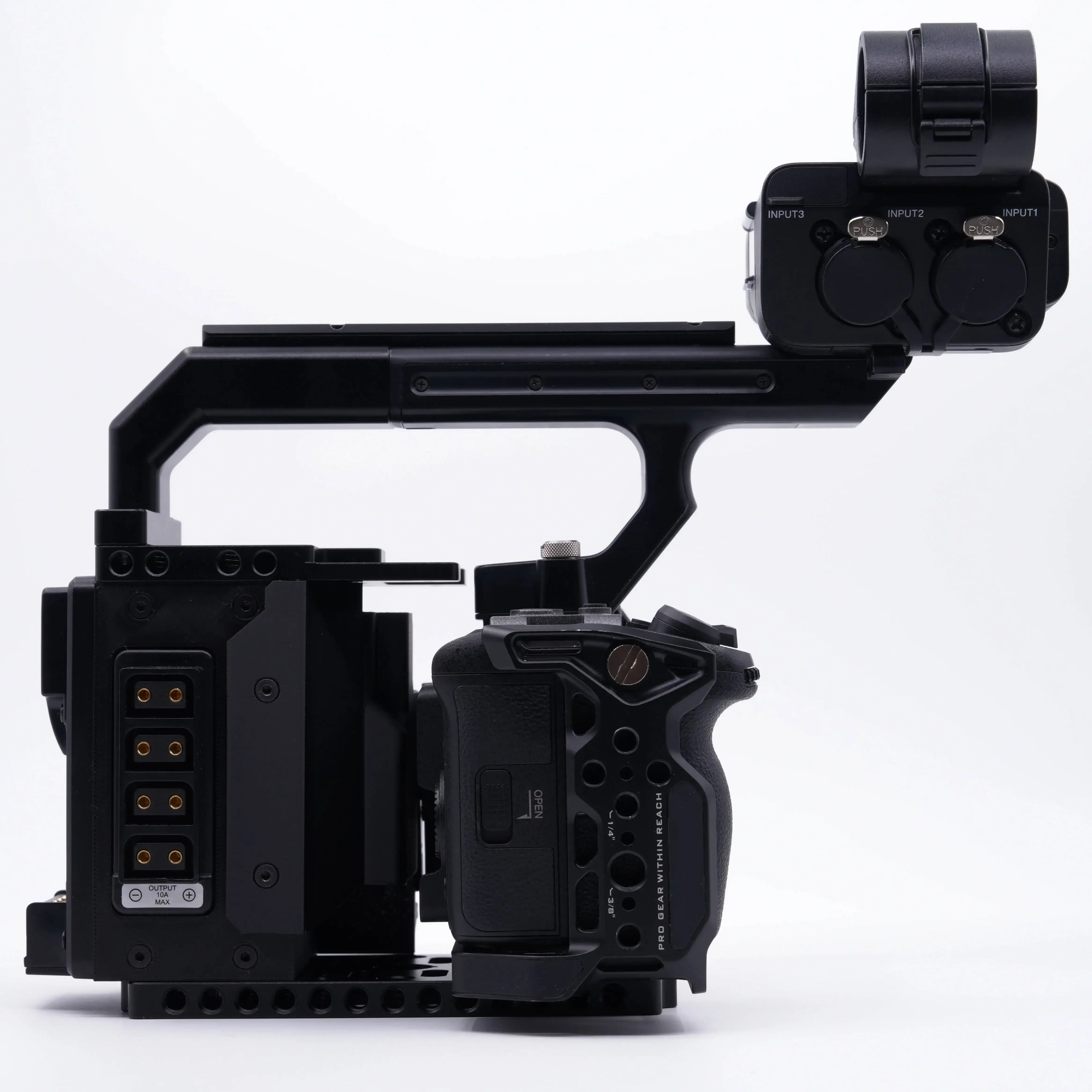 For Sony FX3/Fx30 Rabbit Cage Expansion Kit XLR Audio Handle Fittings