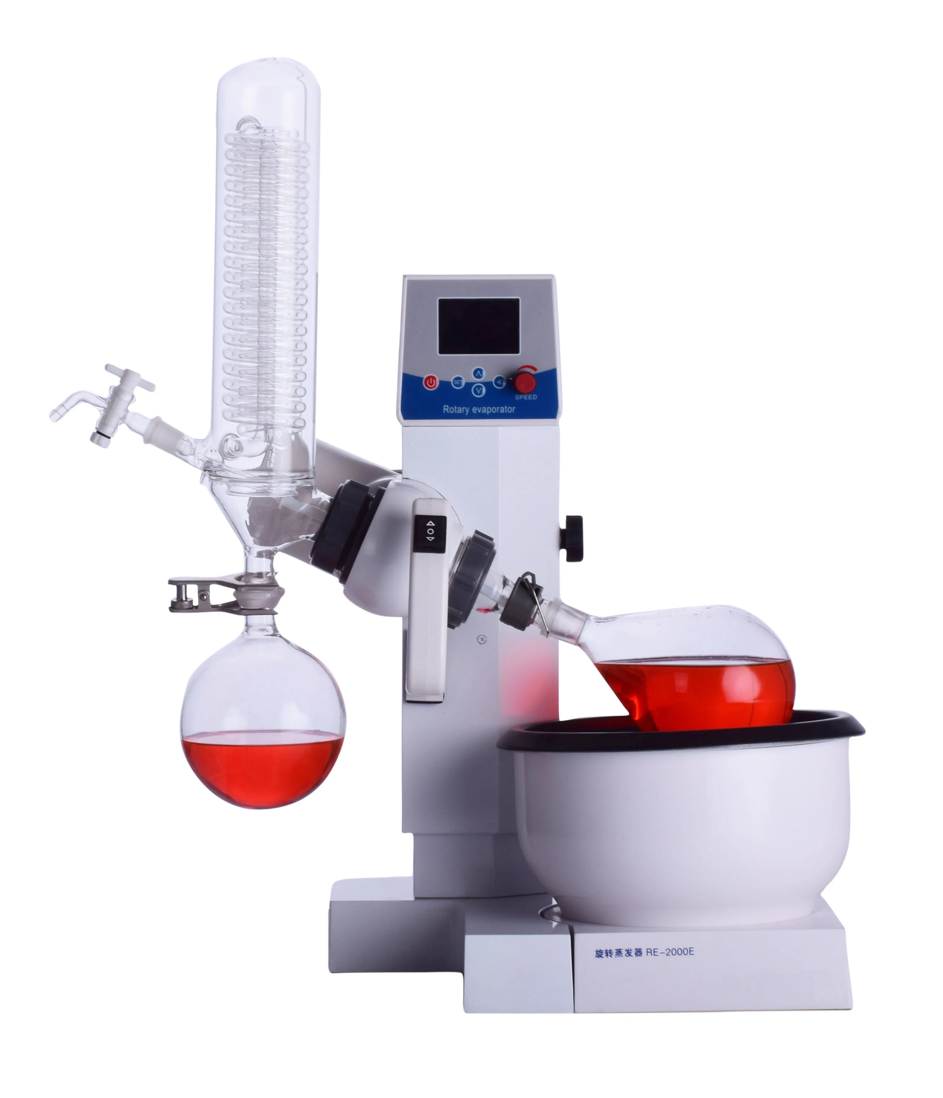 

Mini Electric Lab Rotary Evaporator 2L Rotovap Rotary Flask Core Pump Mini Vacuum Rotary Evaporator