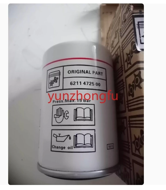 

Подходит для фильтрующего элемента для обслуживания винтового воздушного компрессора. 6211472500 / 6211472600