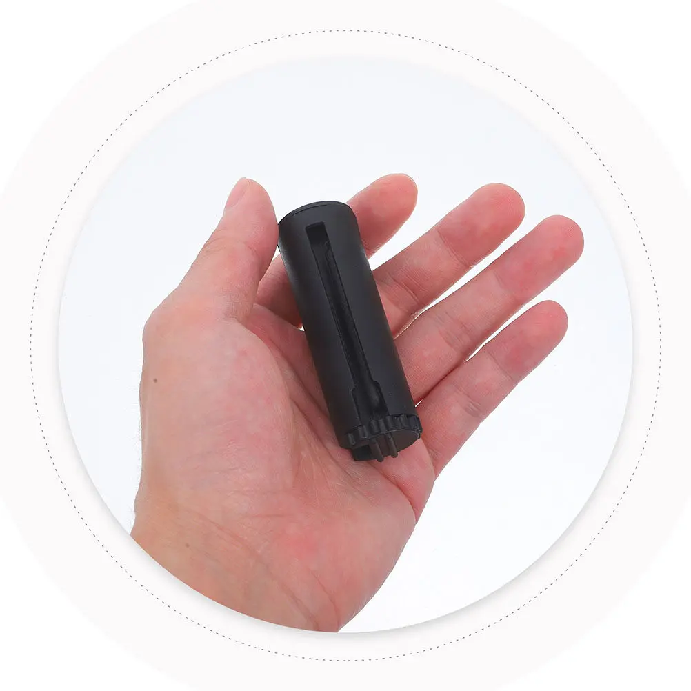 4Pcs Retractable Belt Barrier End Plastic Universal Stanchion Strap End for Crowd Control Home Office Mall Commercial Use