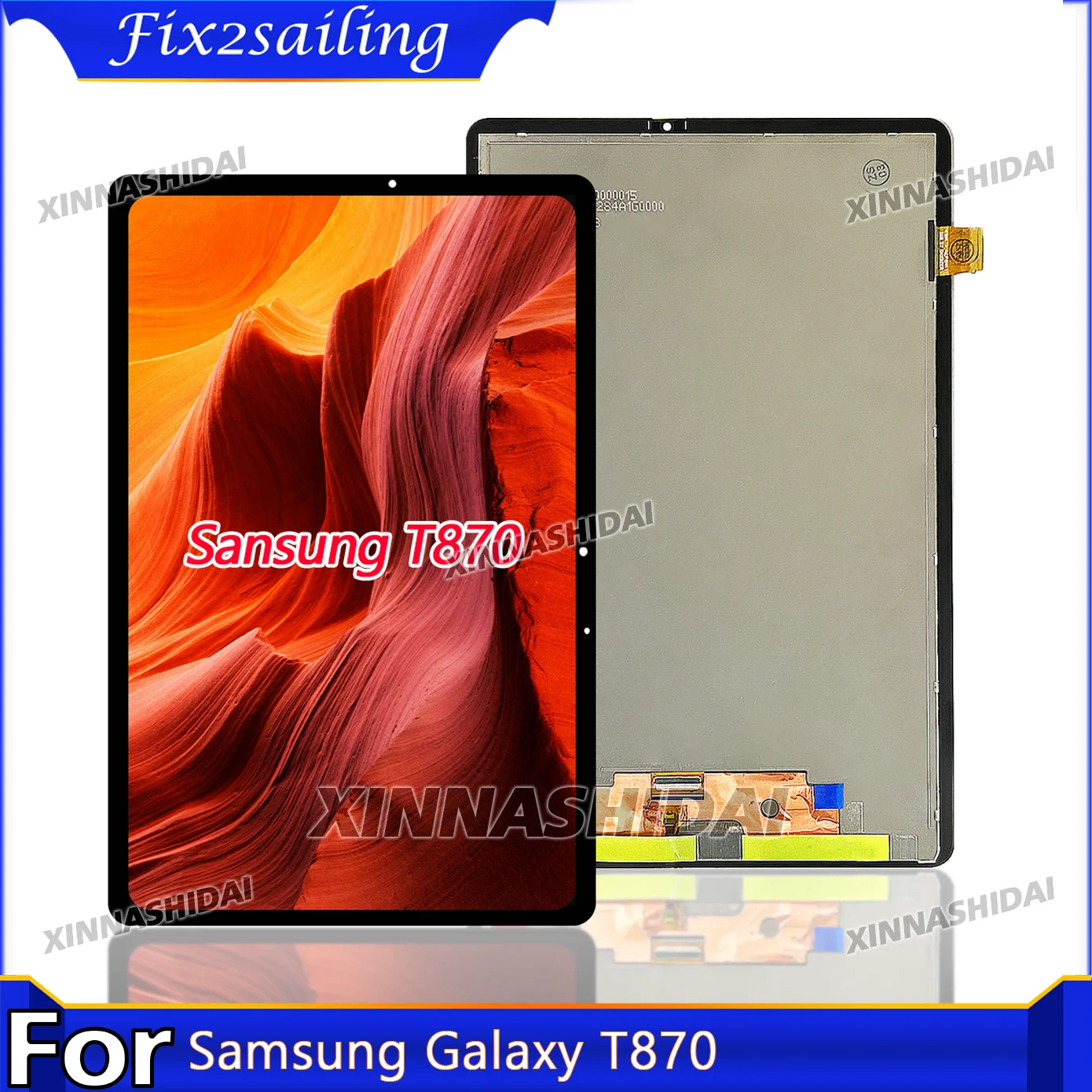 

11 "Тестированный новый ЖК-дисплей для Samsung Galaxy Tab S7 T870, замена сенсорного ЖК-дисплея для Samsung SM T870, ЖК-дисплей T870