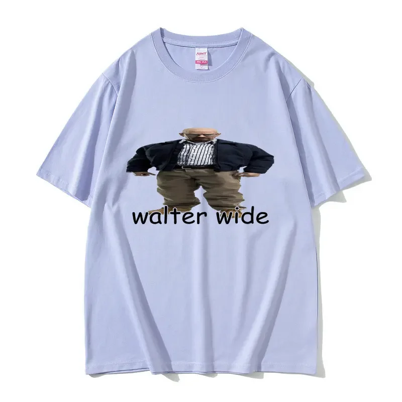Funny Walter Wide Breaking Bad Walter Graphic T Shirt Summer Men